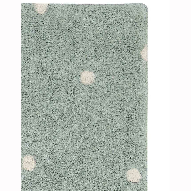 Lorena Canals waschbarer Teppich 'Mini Dot' in blue sage 100x150cm