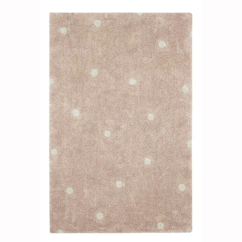 Lorena Canals waschbarer Teppich 'Mini Dot' in rose 100x150cm