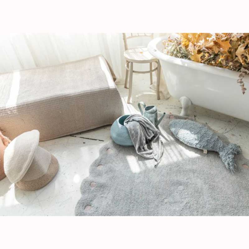 Lorena Canals Aufbewahrungskorb 'Mamapilz' in natur/beige Ø33cm AUSSTELLUNGSSTÜCK