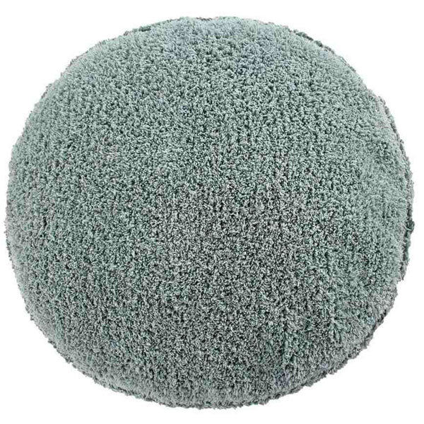 Lorena Canals waschbarer Sitzpouf 'Chill' in vintage blue 50x50x20cm