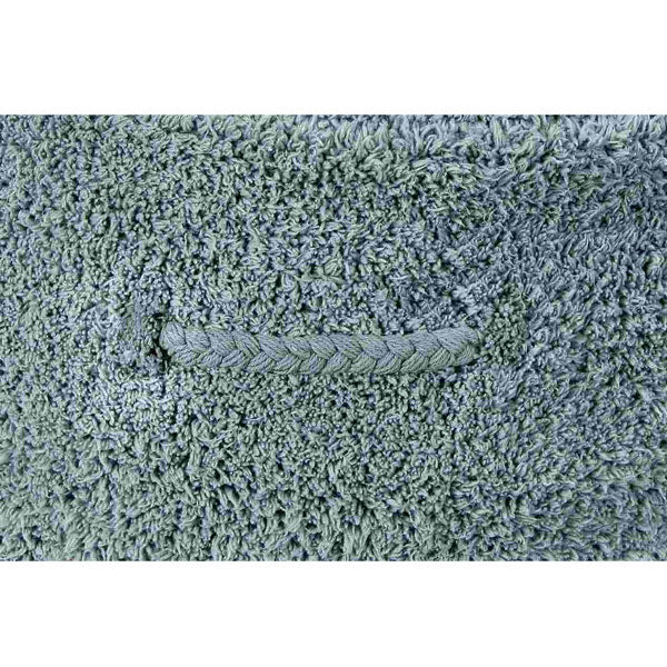 Lorena Canals waschbarer Sitzpouf 'Chill' in vintage blue 50x50x20cm