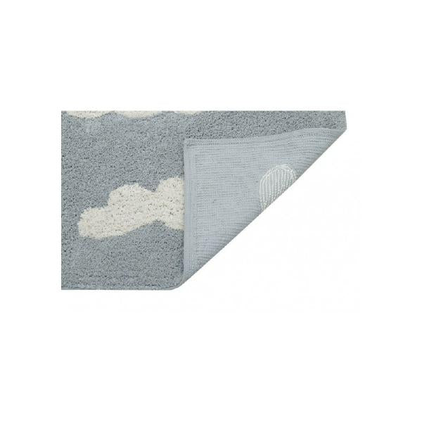 Lorena Canals waschbarer Teppich Wolken Vintage grau 120x160cm