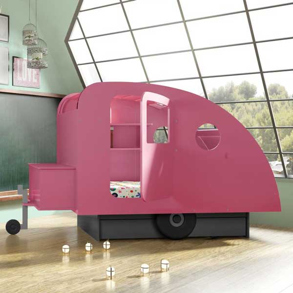 Mathy by Bols Wohnwagenbett -  in 28 Farben erhältlich