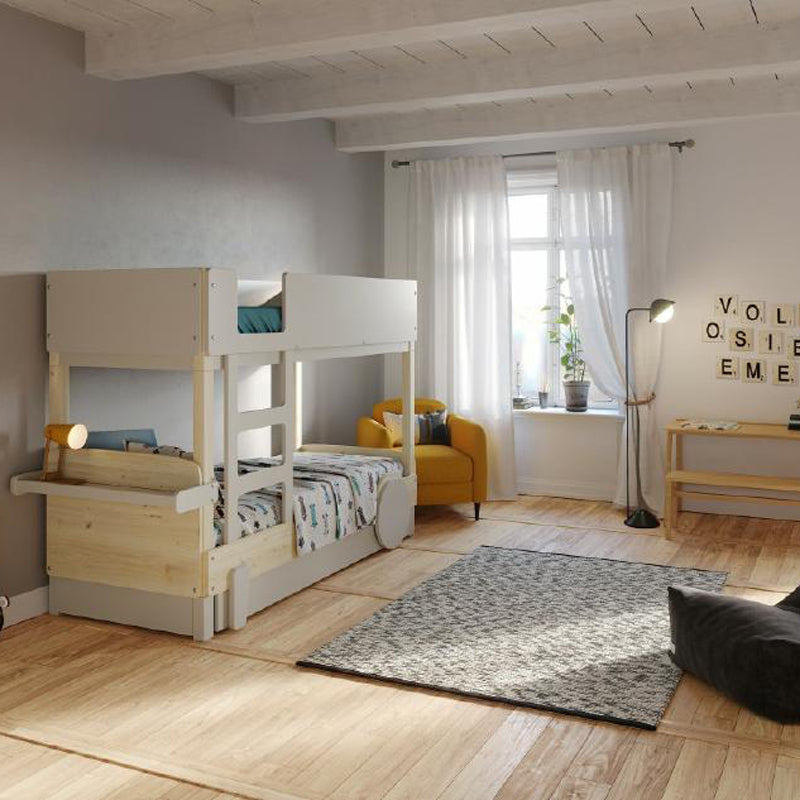 Mathy by Bols 'Discovery' Montessori Stockbett mit Gästebett 90x190cm - in 28 Farben erhältlich