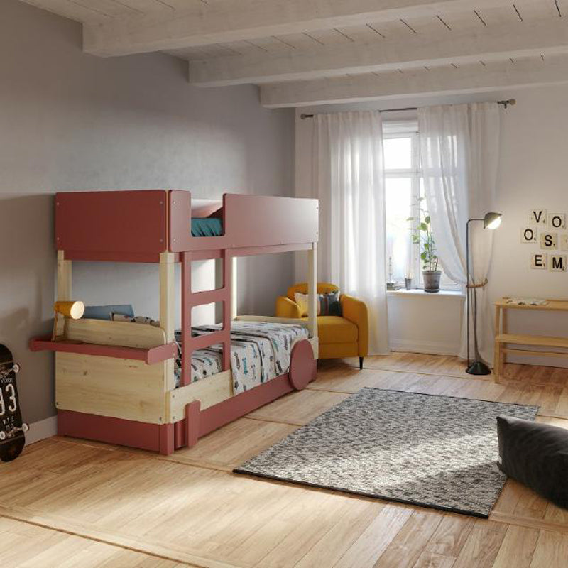 Mathy by Bols 'Discovery' Montessori Stockbett mit Gästebett 90x190cm - in 28 Farben erhältlich