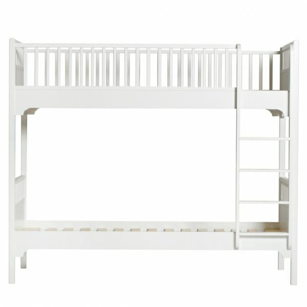 Oliver Furniture Seaside Classic Etagenbett 90x200cm mit gerader Leiter