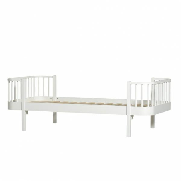 Oliver Furniture Wood Original Einzelbett 90x200cm in weiß