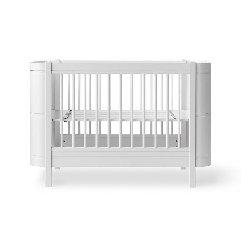 Oliver Furniture Wood Mini+ Babybett exklusive Umbauset Juniorbett 0-9 Jahre weiß