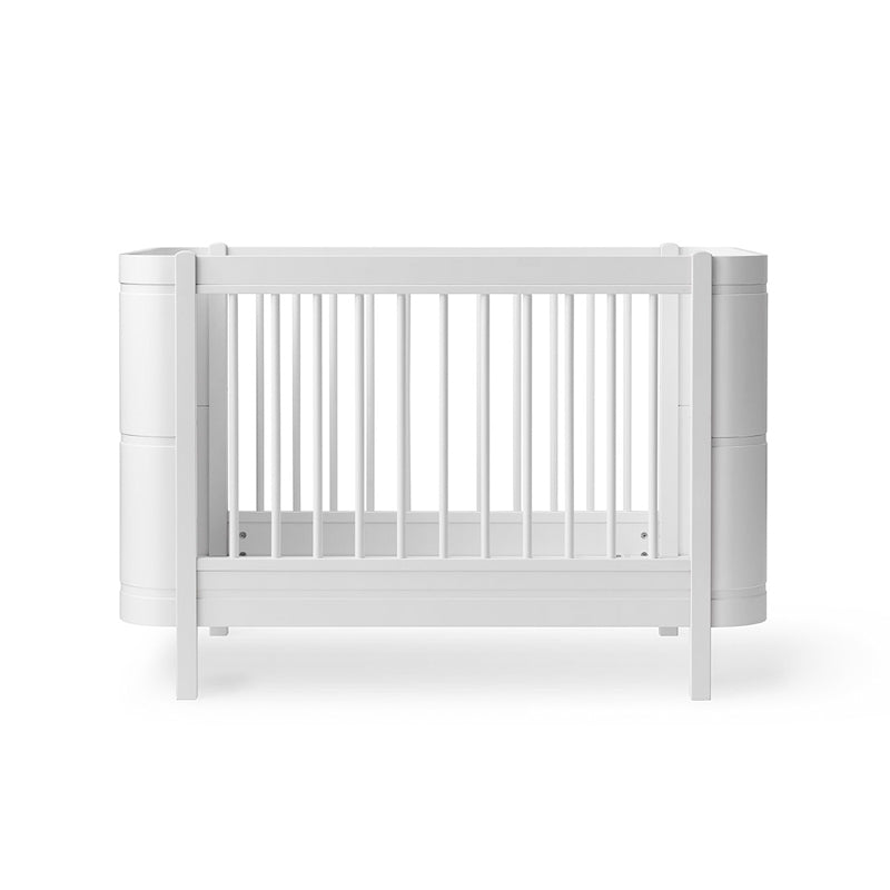 Oliver Furniture Wood Mini+ Babybett exklusive Umbauset Juniorbett 0-9 Jahre weiß