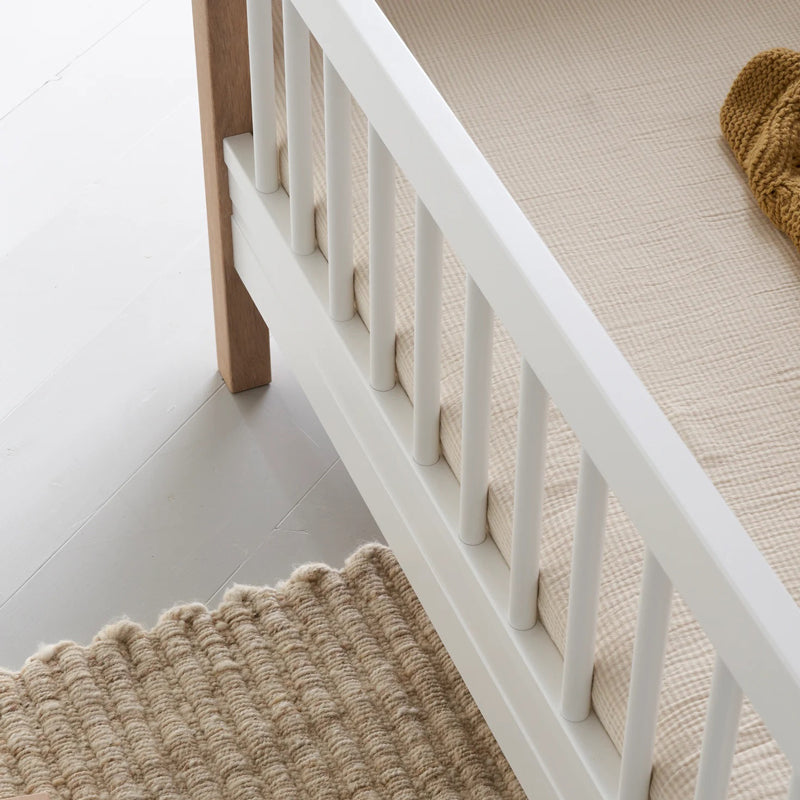 Oliver Furniture Wood mini+ Juniorbett 68x162cm weiß/eiche