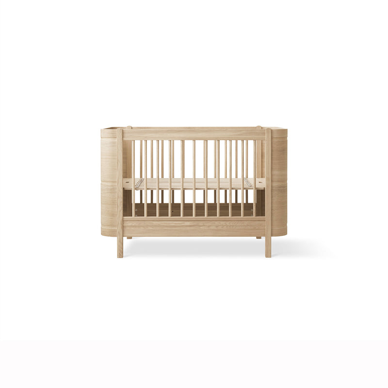 Oliver Furniture Wood Mini+ Babybett inklusive Umbauset Juniorbett 0-9 Jahre eiche