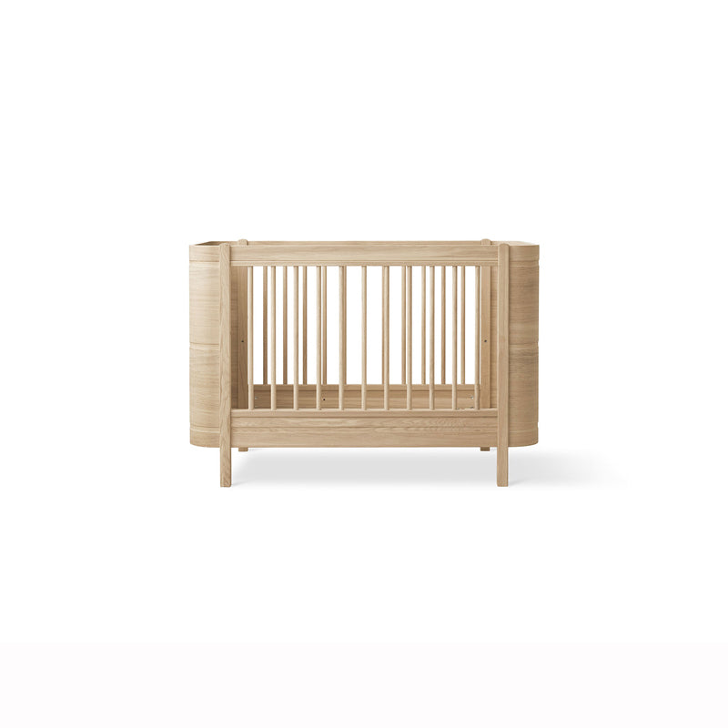 Oliver Furniture Wood Mini+ Babybett inklusive Umbauset Juniorbett 0-9 Jahre eiche
