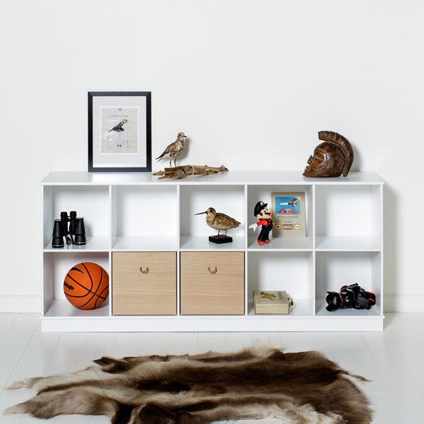 Oliver Furniture Wood Aufbewahrungskisten Eiche oder Weiss