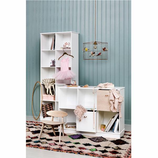 Oliver Furniture Wood Aufbewahrungskisten Eiche oder Weiss