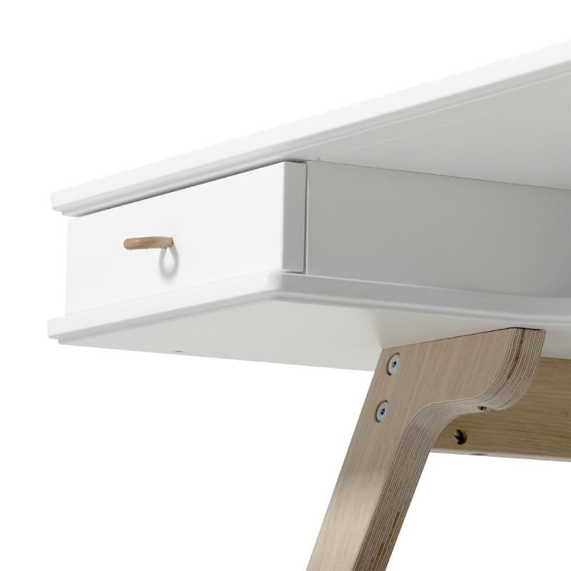 Oliver Furniture Wood Schreibtisch höhenverstellbar - Höhe 72,6cm