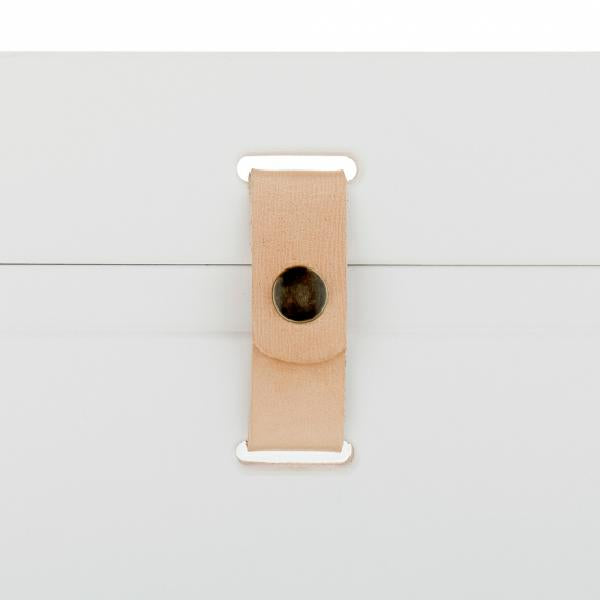 Oliver Furniture Wood Mini+ halbhohes Bett 68x162cm in weiß/Eiche