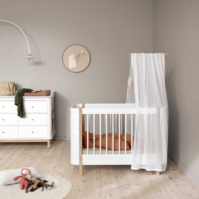 Oliver Furniture Wood Betthimmel für Mini+ Baby- und Kinderbett 0-9 Jahre