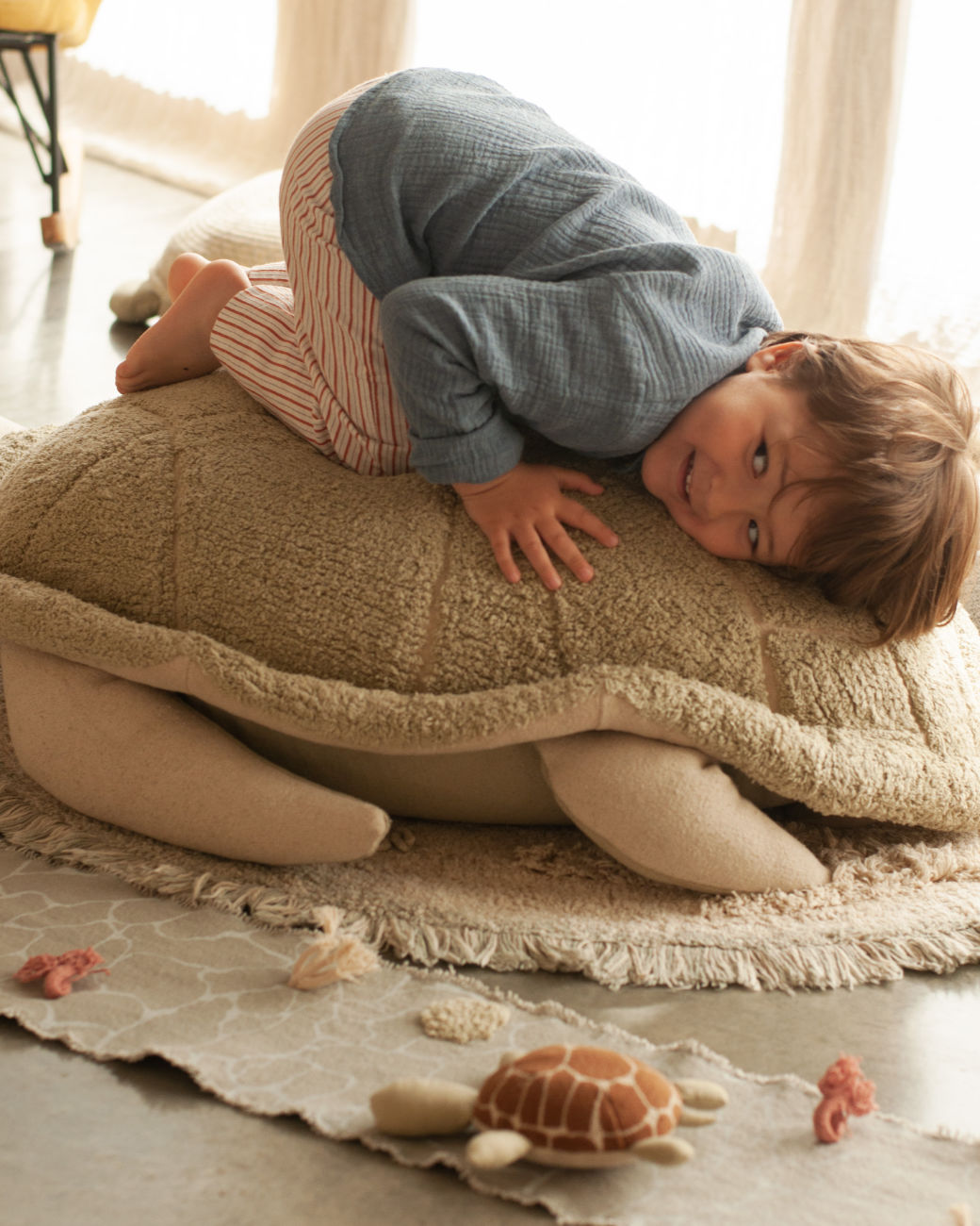 Lorena Canals Pouf 'Mrs. Turtle' 20x115x85 cm