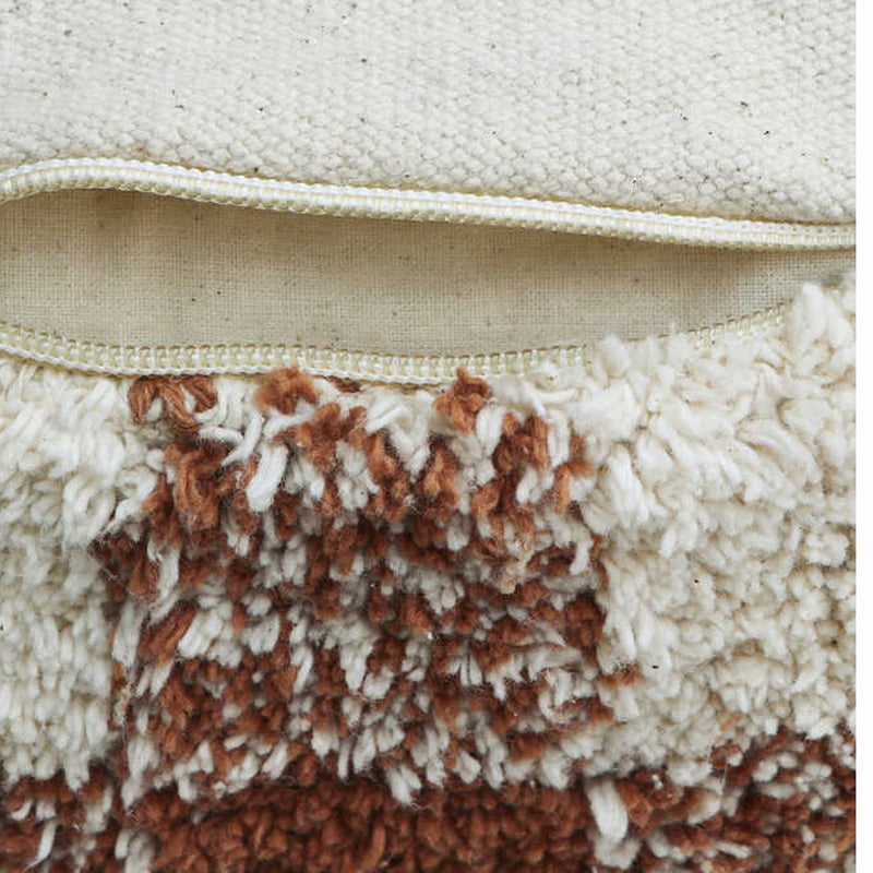 Lorena Canals Pouf "Vichy" toffee 20x40x40 cm