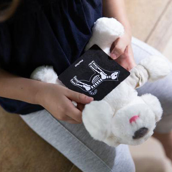 Plantoys Kinderspielzeug Tierarzttasche mit Zubehör 9 tlg. aus Naturholz und Stoff