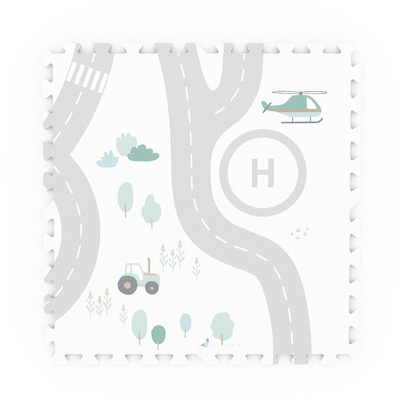 Play&Go 'EEVAA' Puzzlemat in 'Roadmap/Icons'