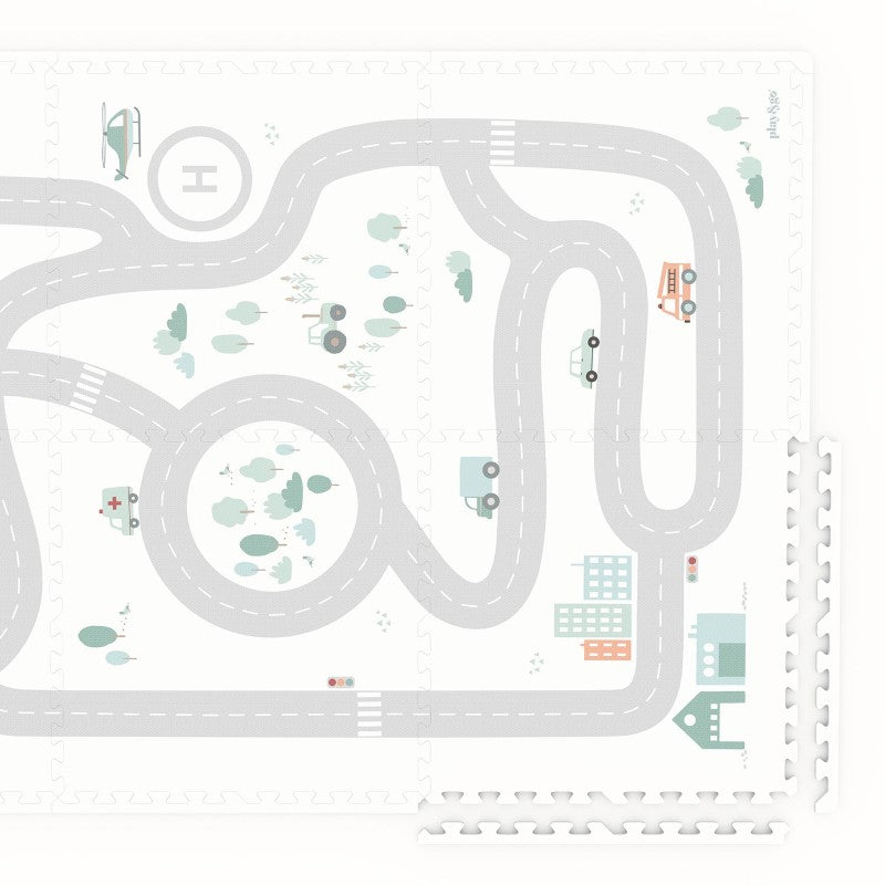 Play&Go 'EEVAA' Puzzlemat in 'Roadmap/Icons'