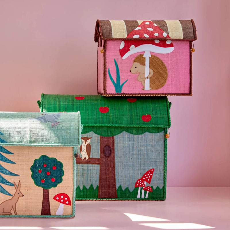 Rice Spielzeugkörbe Herbst in 3 Größen