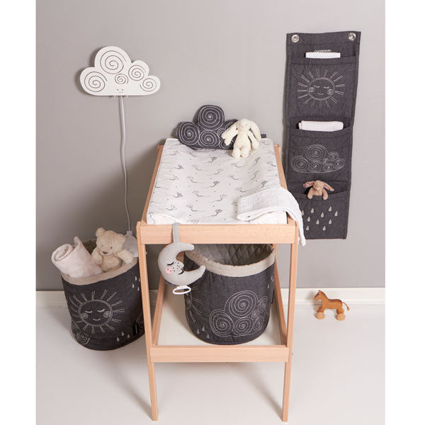 Roommate Wandlampe Wolke in Weiß 33x20,5cm