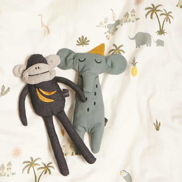 Roommate Stoffpuppe bzw. Kuscheltier Organic 'Giraffe' in Senfgelb ca. H 30cm