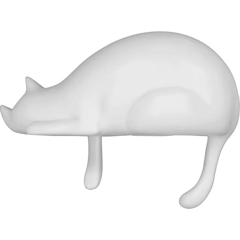 Rose in April Katzenlampe Georges in weiß, ca. 31cm