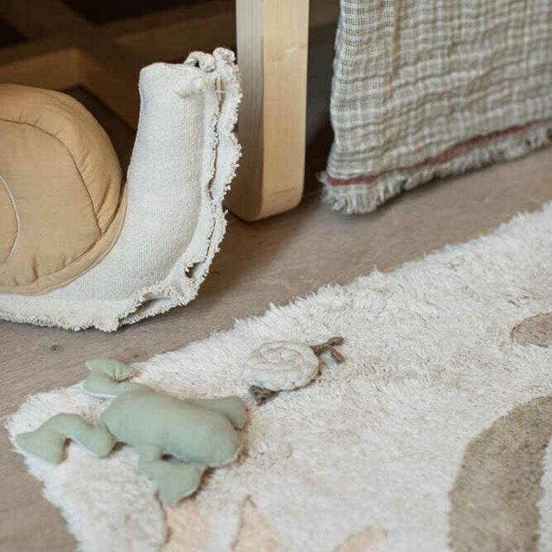 Lorena Canals Kissen "Lazy Snail" 22x40cm