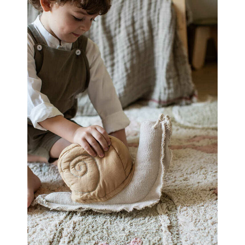 Lorena Canals Kissen "Lazy Snail" 22x40cm