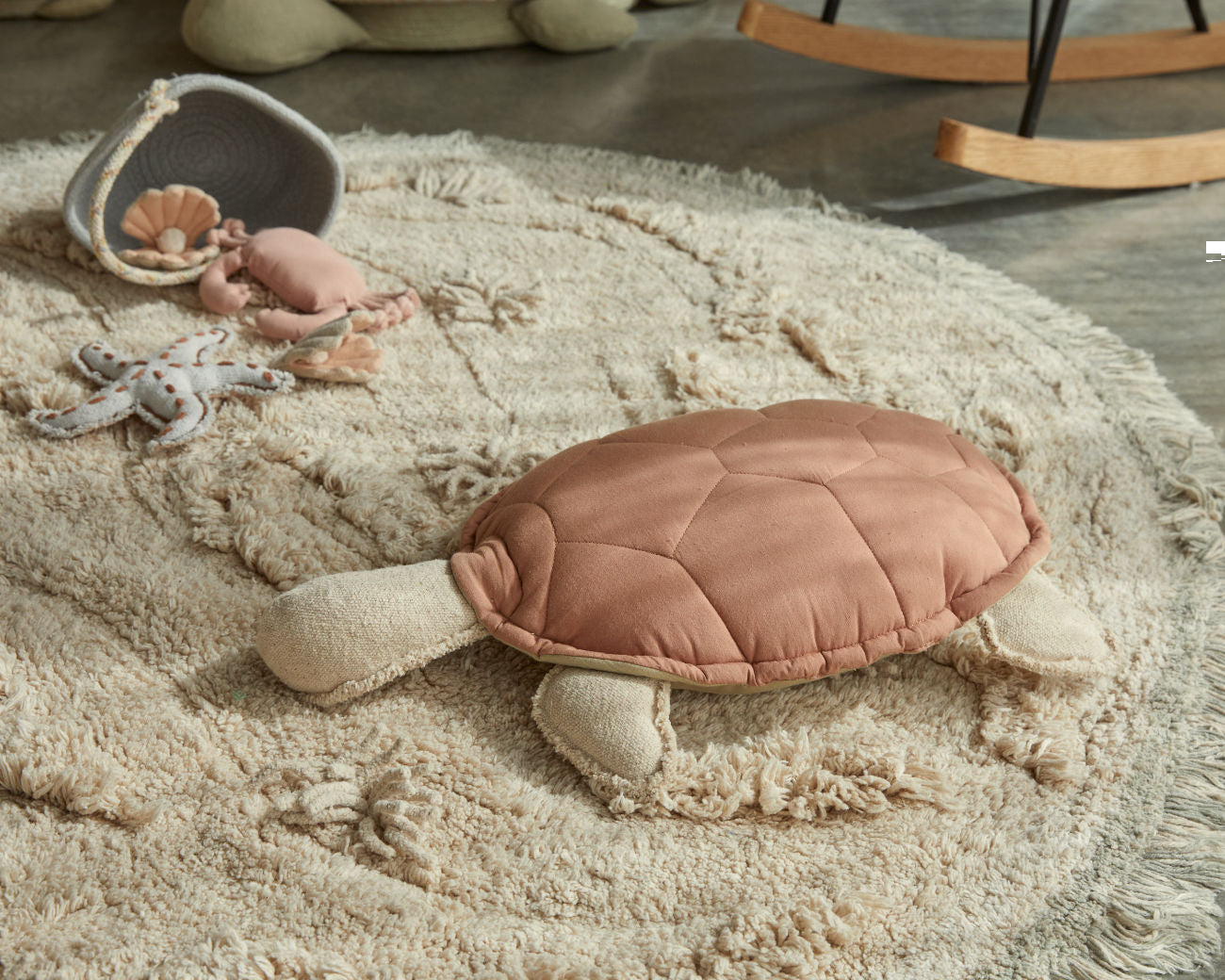 Lorena Canals Kissen 'Turtle' 30x45 cm