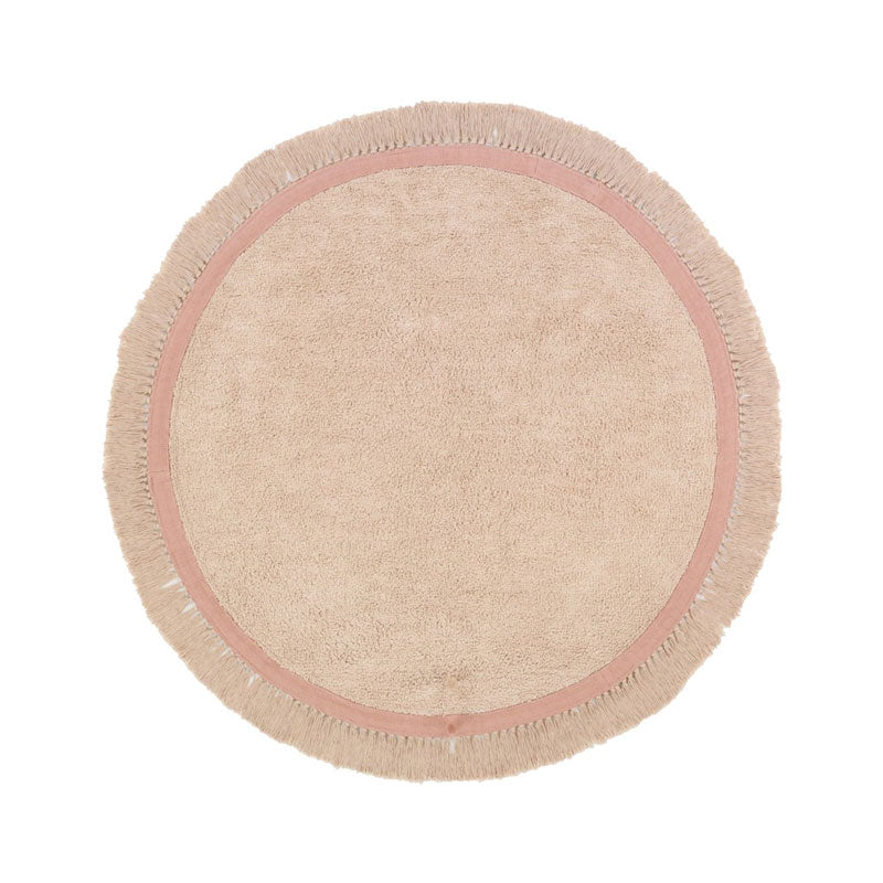 Tapis Petit runder Baumwollteppich 'Cakey' ca. Ø 130cm