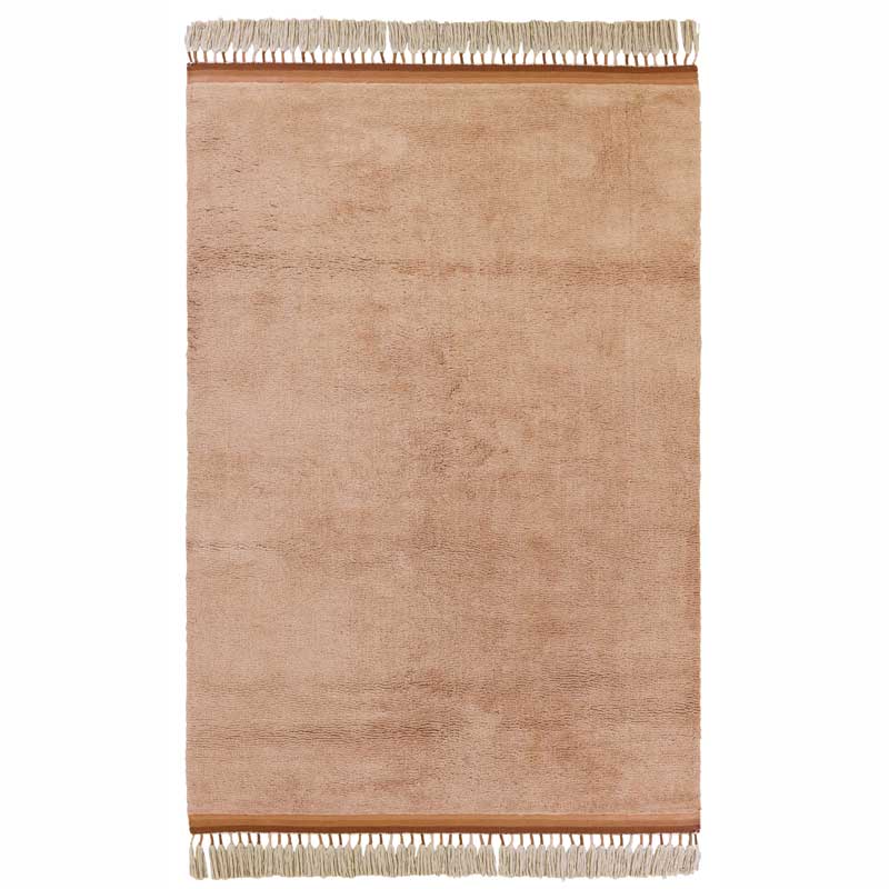 Tapis Petit Baumwollteppich 'Julie' in altrosa ca. 120x170cm