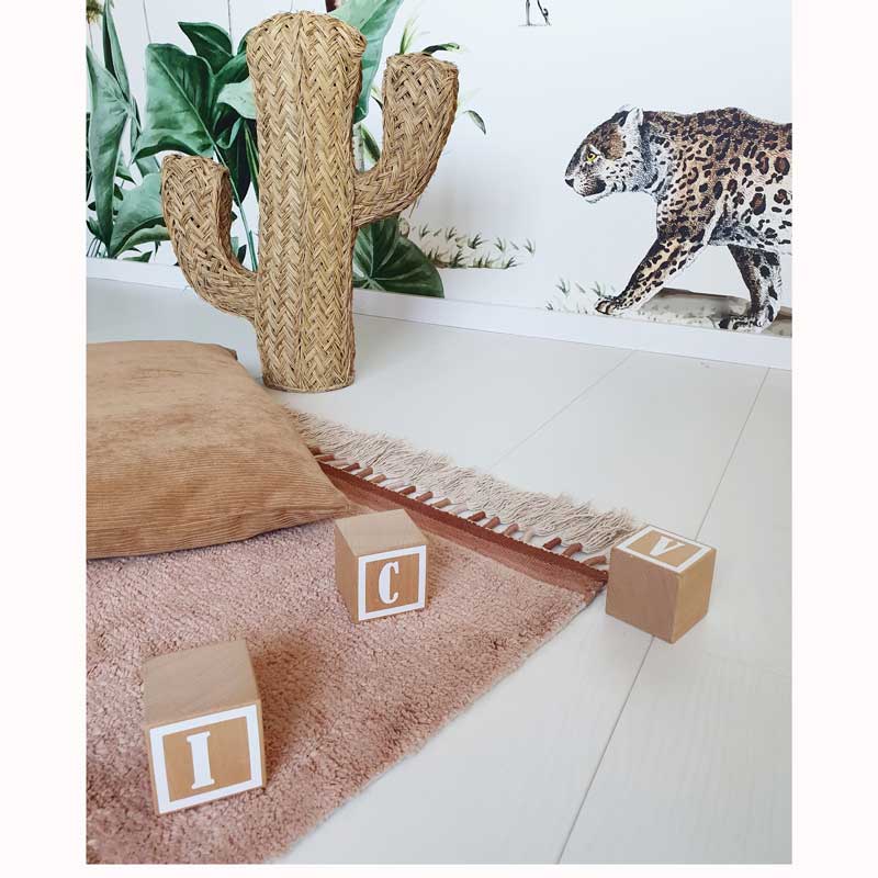 Tapis Petit Baumwollteppich 'Julie' in altrosa ca. 120x170cm