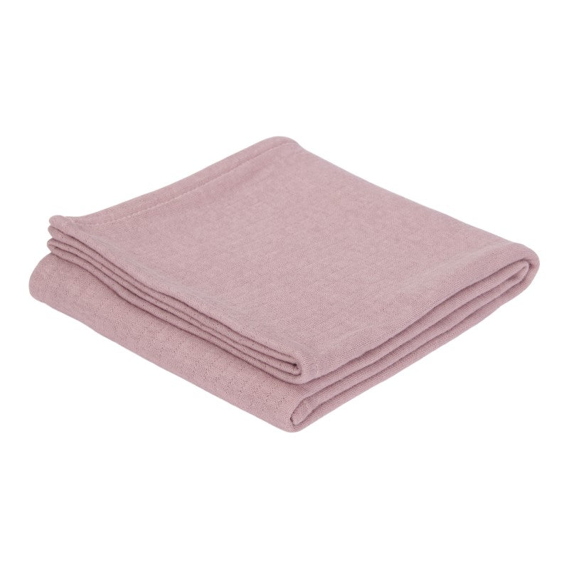 Little Dutch Swaddle/Pucktuch 120x120cm "Pure Mauve"