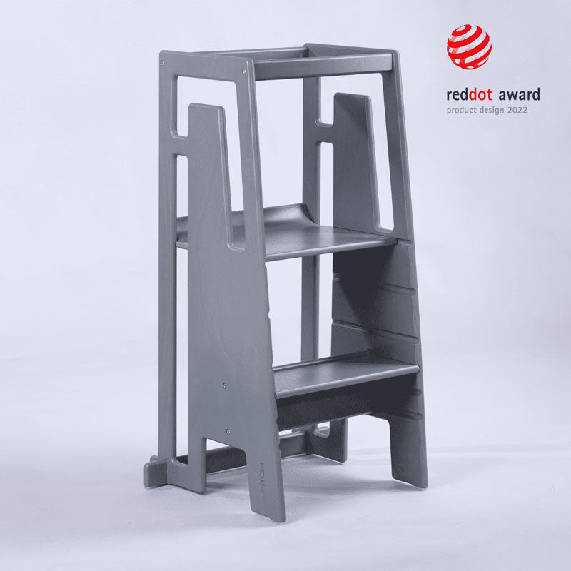 Tuki - Lernturm in grau