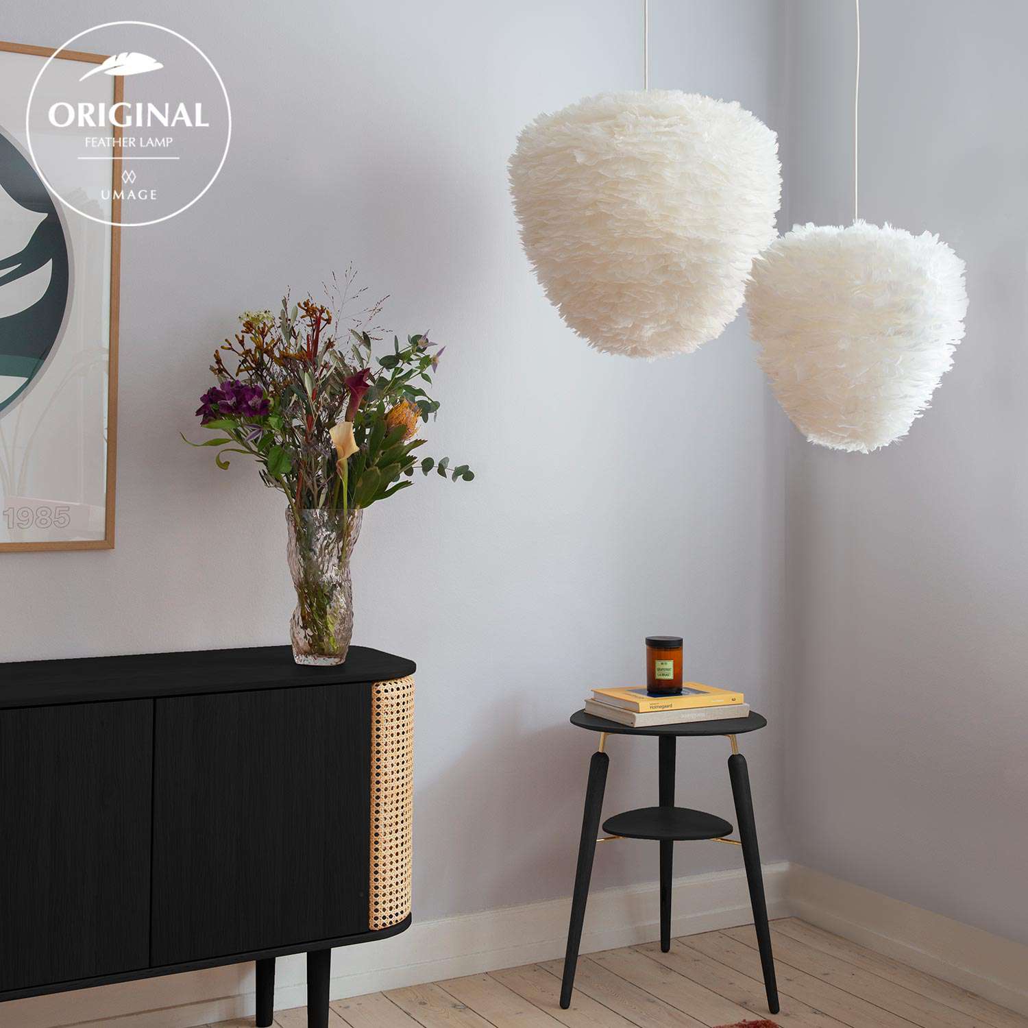 Umage Evia Lampe Mini Ø35 cm in weiß