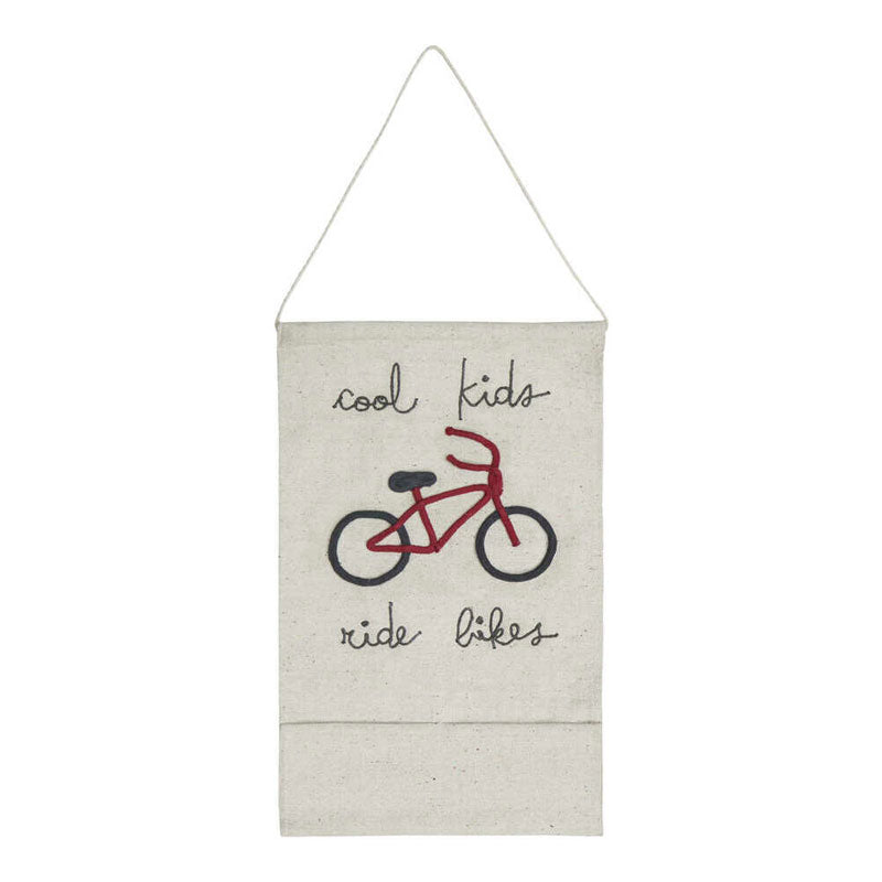 Lorena Canals Wandbehang 'Cool Kids Ride Bikes'