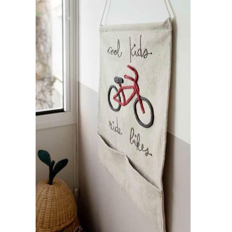 Lorena Canals Wandbehang 'Cool Kids Ride Bikes'