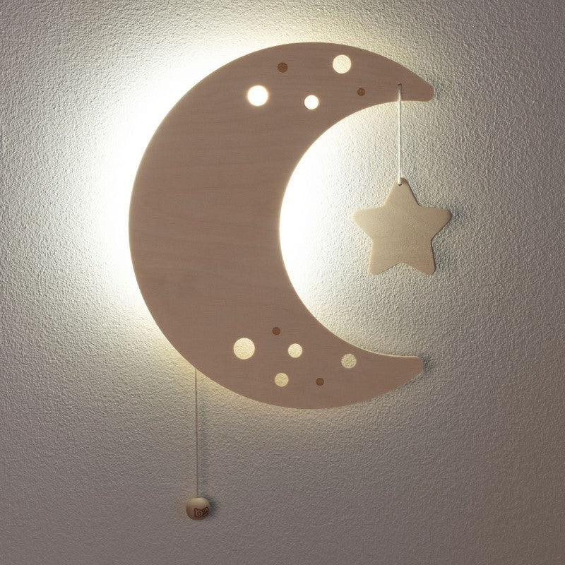 Baby's Only Wandlampe Wonder 'Mond' batteriebetrieben