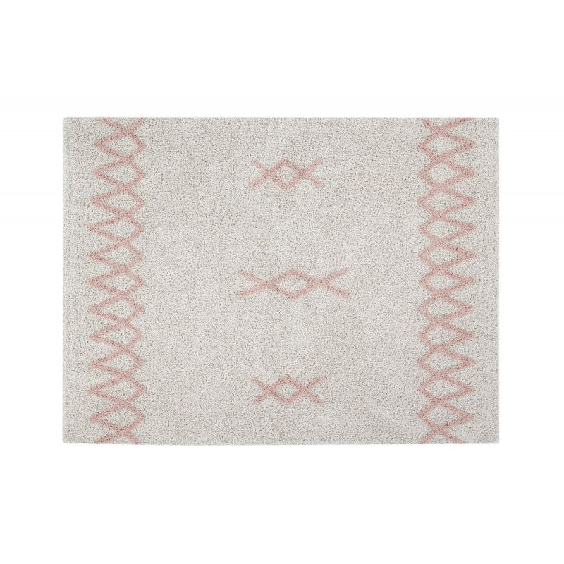 Lorena Canals waschbarer Teppich 'Atlas' in natural/vintage nude 120x160cm