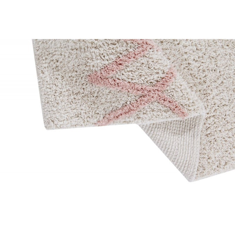 Lorena Canals waschbarer Teppich 'Atlas' in natural/vintage nude 120x160cm