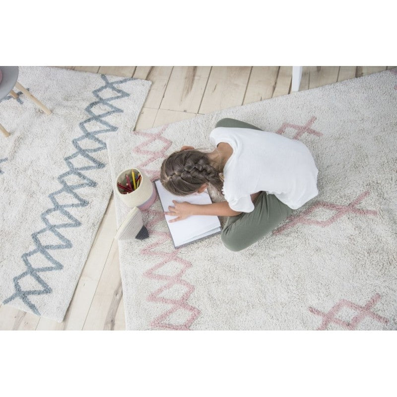 Lorena Canals waschbarer Teppich 'Atlas' in natural/vintage nude 120x160cm