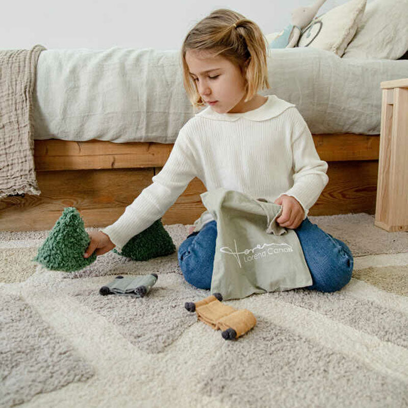 Lorena Canals waschbarer Teppich 'Eco-City' 120x170cm