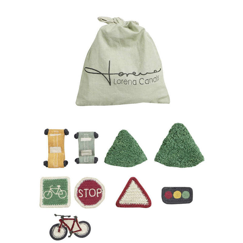 Lorena Canals waschbarer Teppich 'Eco-City' 120x170cm