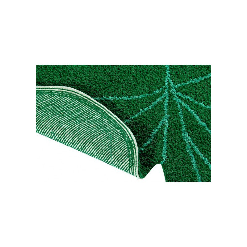 Lorena Canals waschbarer Teppich 'Monstera Leaf' in grün 120x160cm