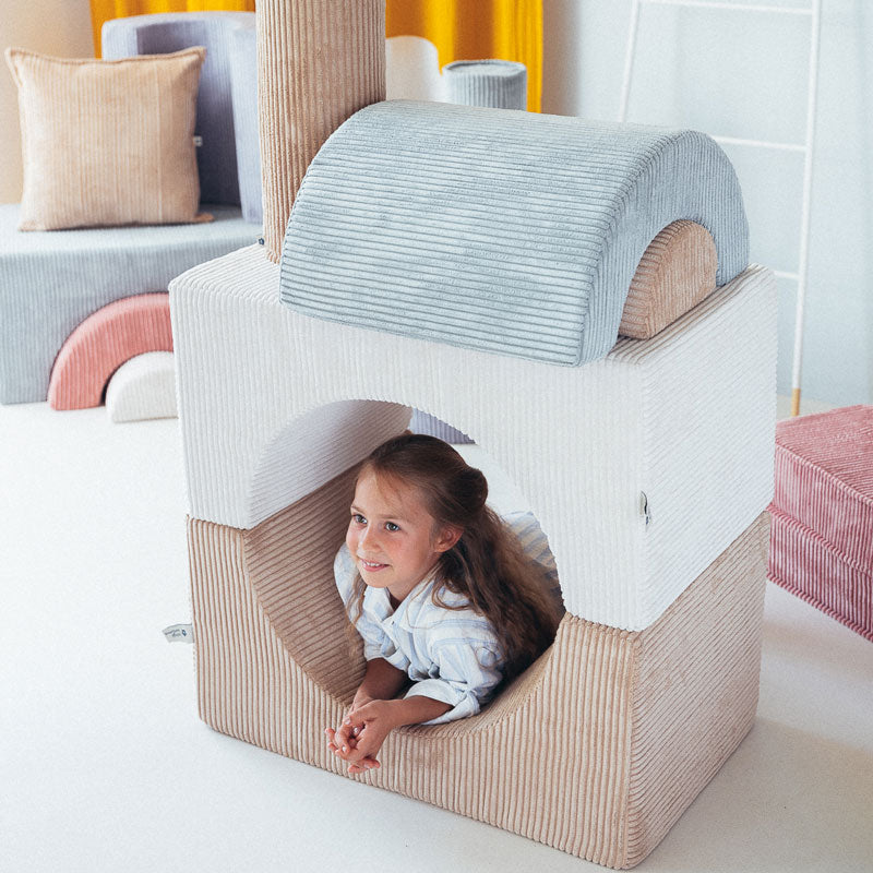 Wigiwama Spielset Regenbogen `Brown Sugar´, 75 x 49 x 37 cm