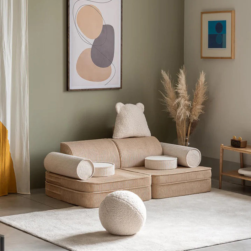 Wigiwama Kindersofa Seetee in brown sugar